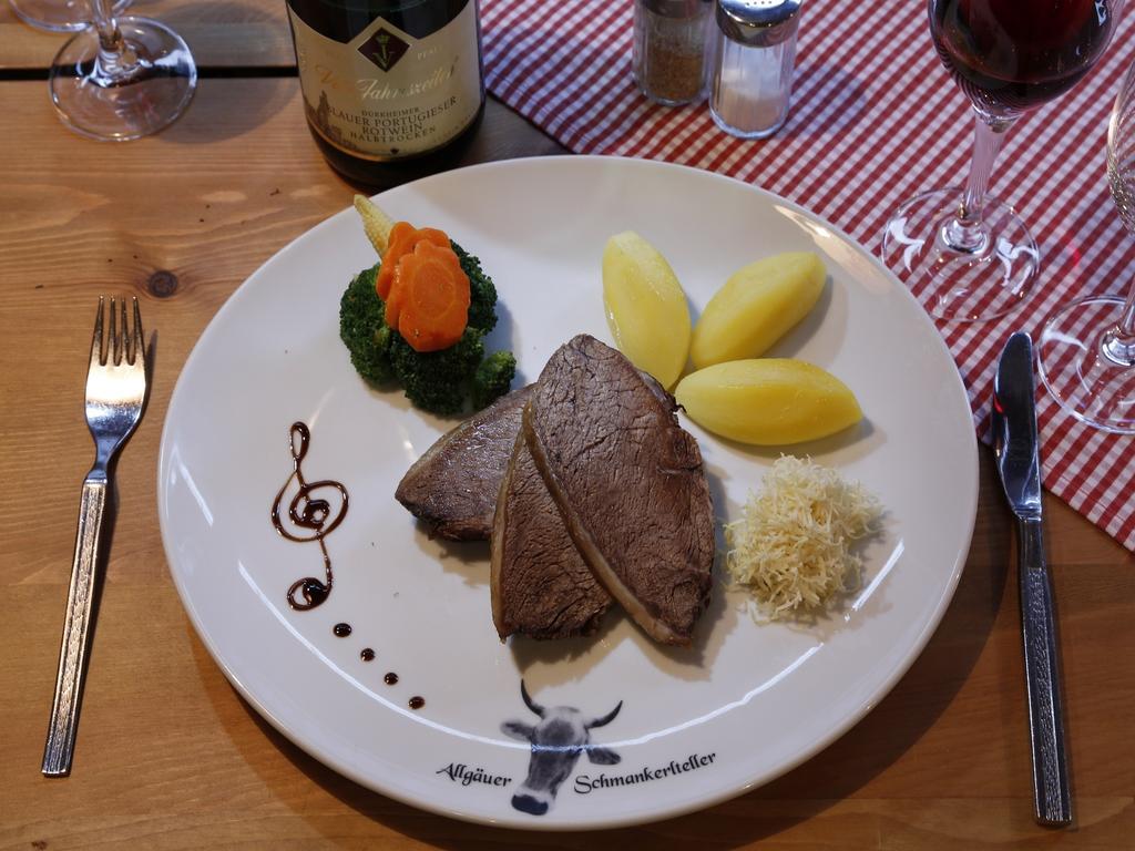 Gaisbock Der Dorfurlaub Lejlighed Fischen im Allgaeu Eksteriør billede